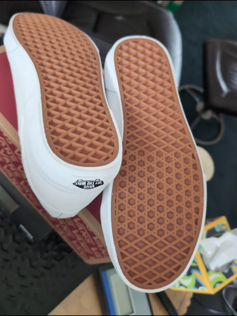 Vans Women's White Low-Top Sneakers 10.5 NWT
